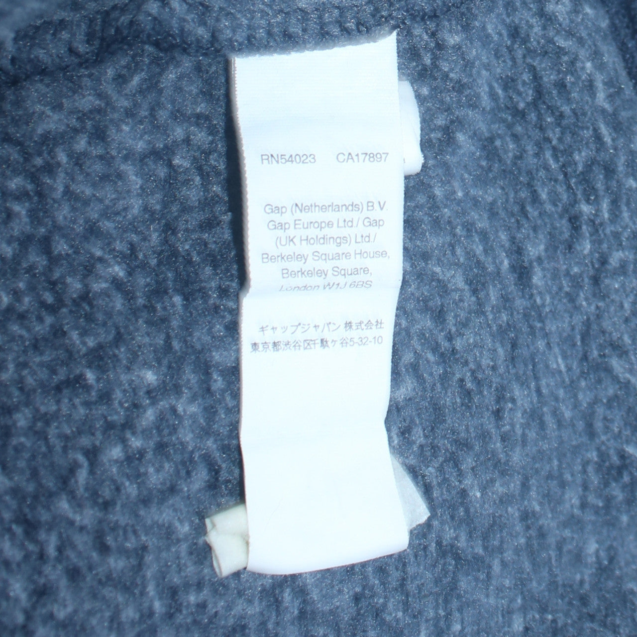 GAP Women Navy Blue XL Pullover Hoodie Sweatshirt Logo Cotton Blend