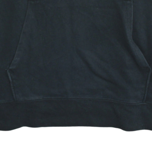 Champion Men's Black Pullover Hoodie Size L Embroidered Logo Fleece