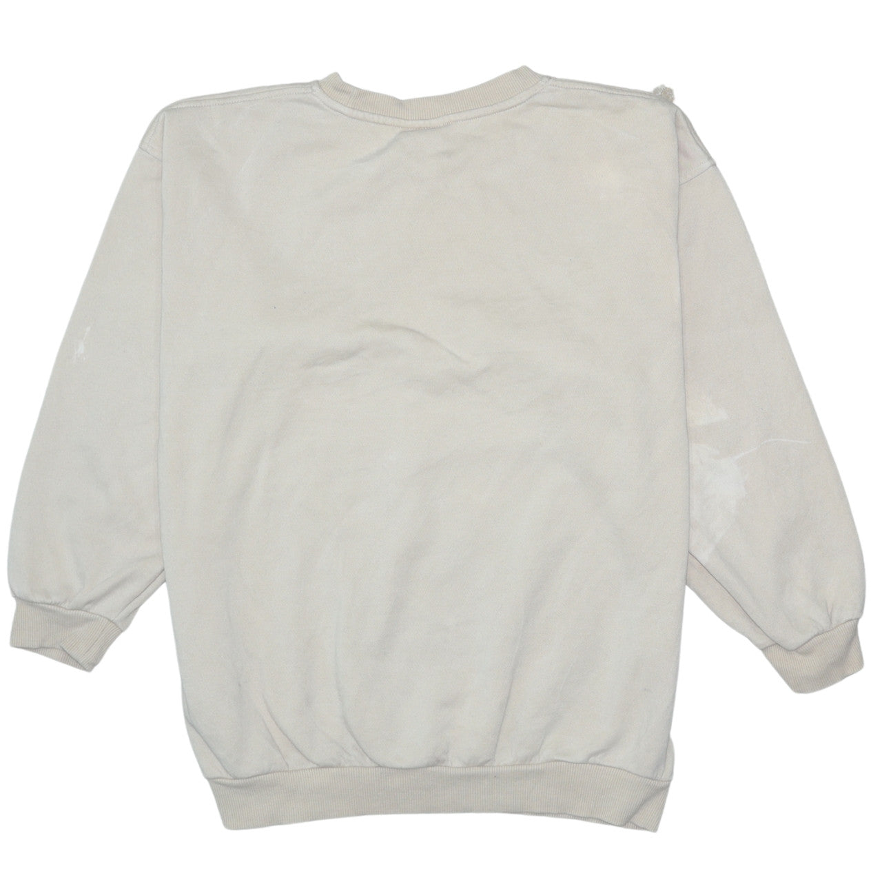 Nike Boys Beige Fleece Pullover Sweatshirt Size 146 Regular Fit