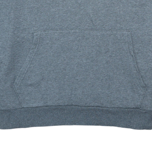Under Armour Mens Grey 1/2 Zip Hoodie Size L Lightweight Sportswear