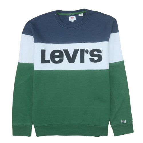 Levi's Mens Multicoloured XL Pullover Crew Neck Sweatshirt