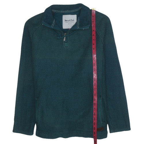 Weird Fish Womens Green Size 18 1/4 Zip Pullover Activewear Jacket
