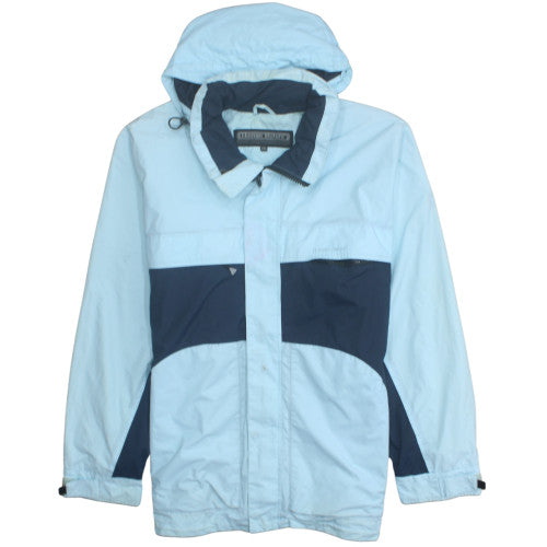 Human Nature Men's Blue 2XL Waterproof Hooded Parka Jacket