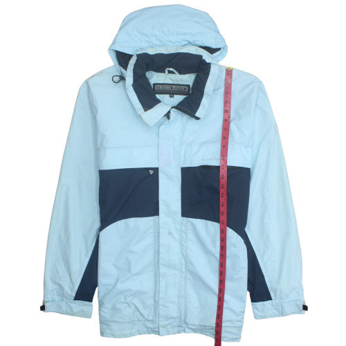 Human Nature Men's Blue 2XL Waterproof Hooded Parka Jacket