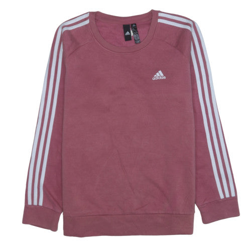 Adidas Womens Pink Crew Neck Sweatshirt XL Pullover Casual Sportswear