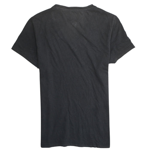 Tommy Hilfiger Men's Black V-Neck Cotton T-Shirt Size S