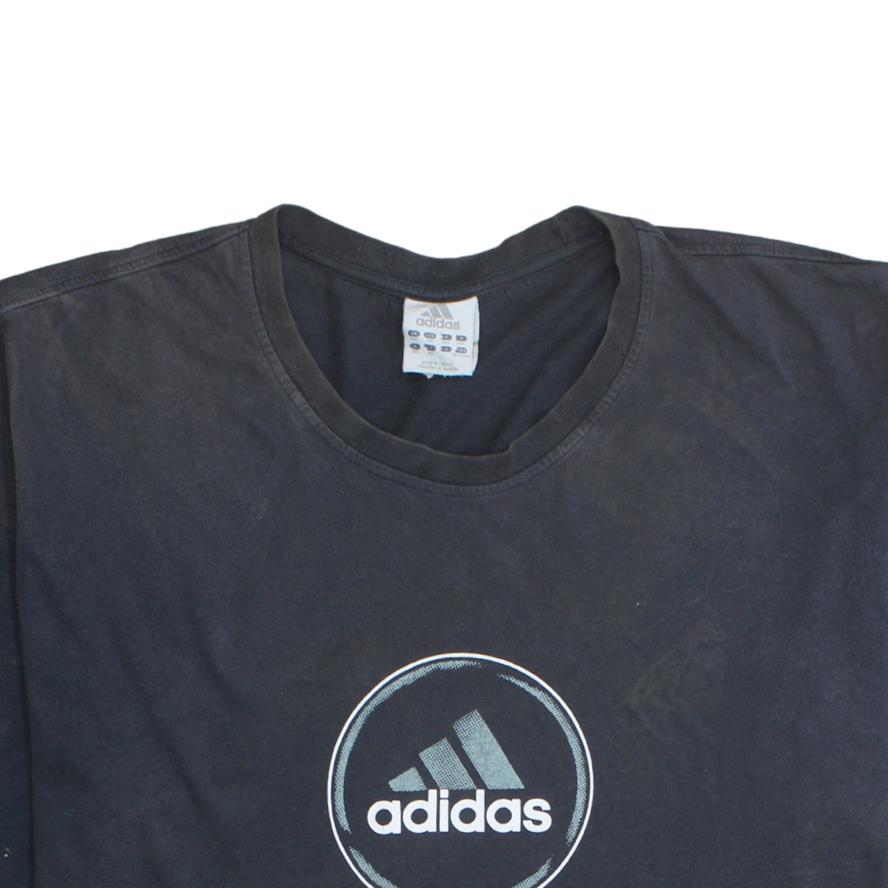 Adidas Men's Black 2XL Sports Logo Short Sleeve Crew Neck T-Shirt