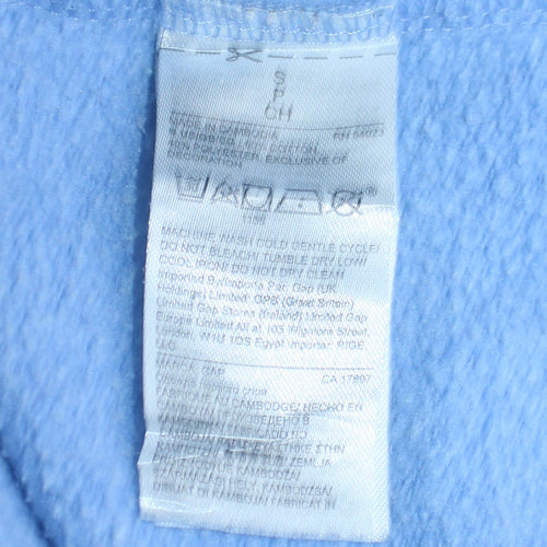 GAP Womens Blue Small Pullover Hoodie with Logo