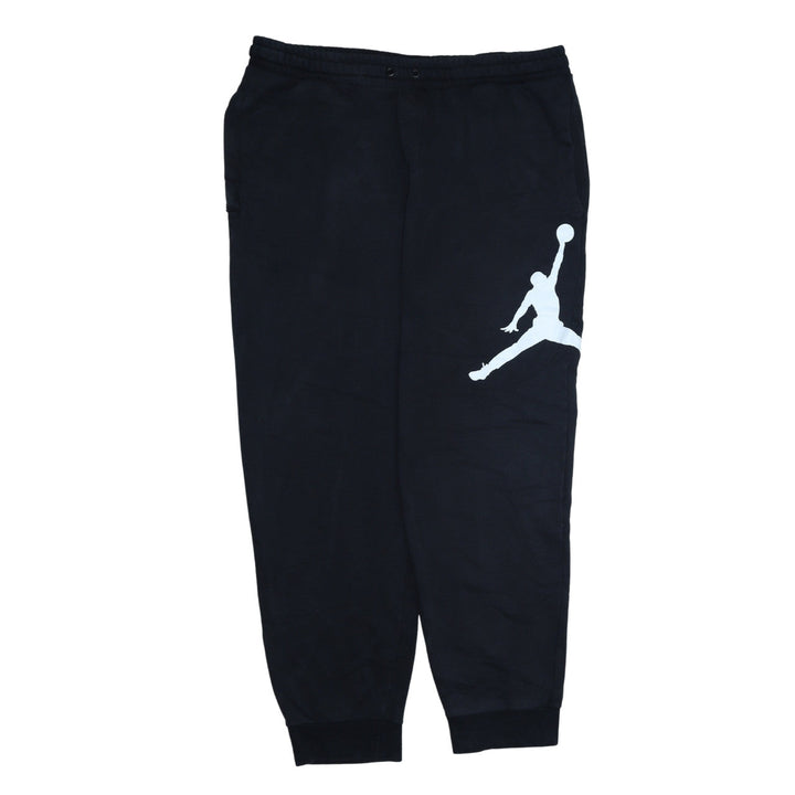 Jordan Mens Black XL Jogger Sweatpants Tapered Fleece Activewear
