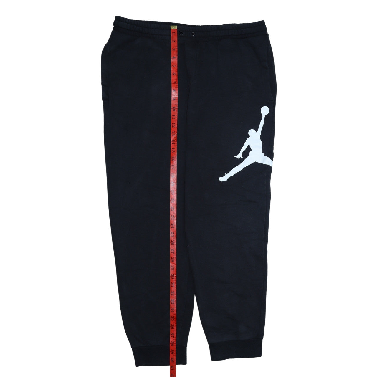 Jordan Mens Black XL Jogger Sweatpants Tapered Fleece Activewear