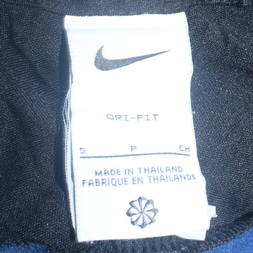 Nike Men's Blue 1/4 Zip Dri-FIT Athletic Sweatshirt Size S