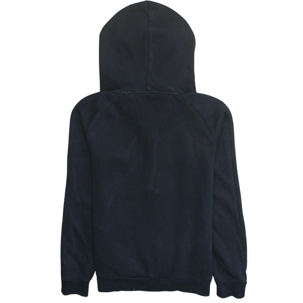 Puma Womens Black Size 10 1/4 Zip Logo Hoodie Sweatshirt