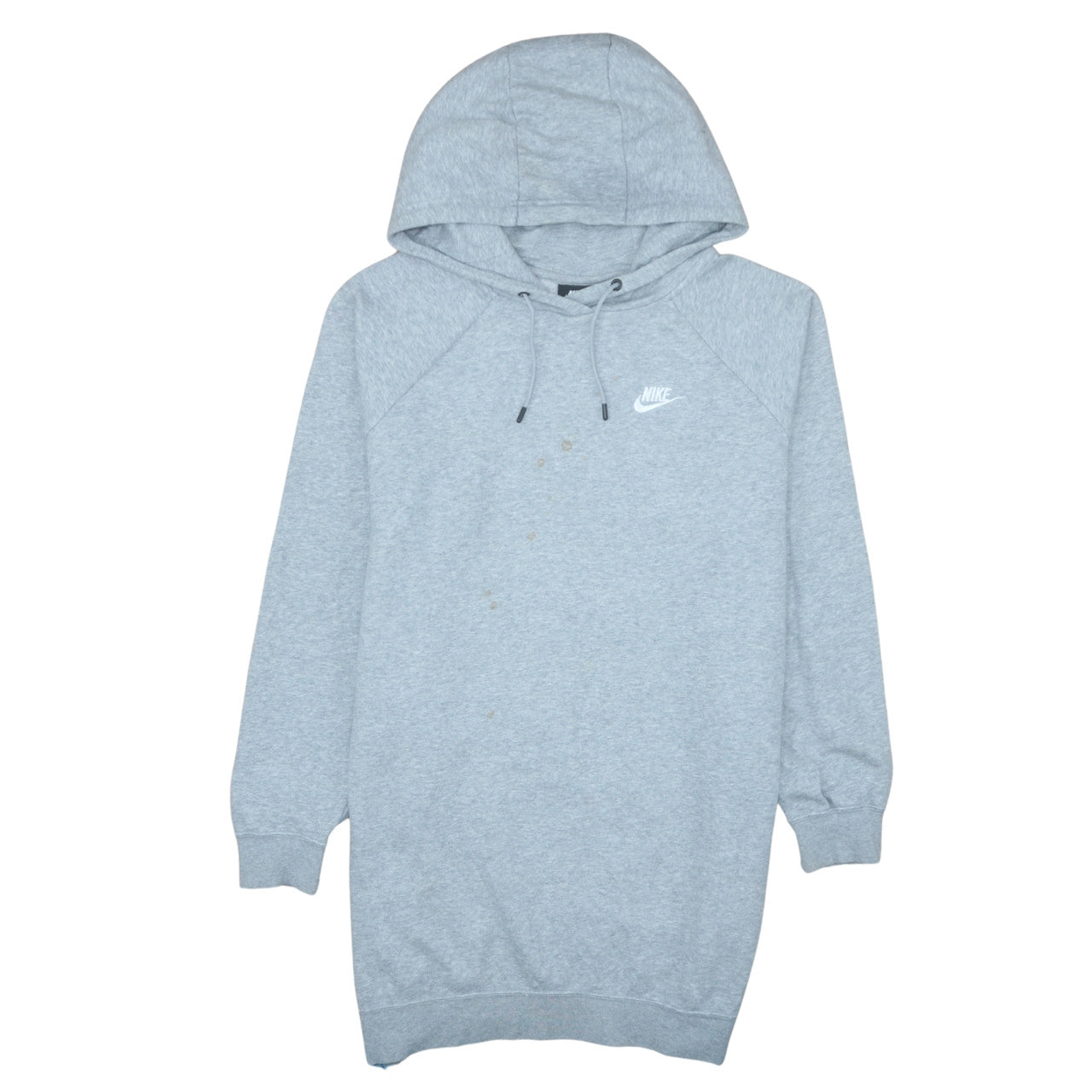 Nike Men's Grey Pullover Hoodie M Regular Fit Sweatshirt
