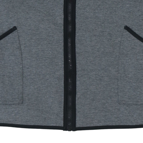 Champion Men's Grey Full Zip Track Jacket Size M Athletic Style