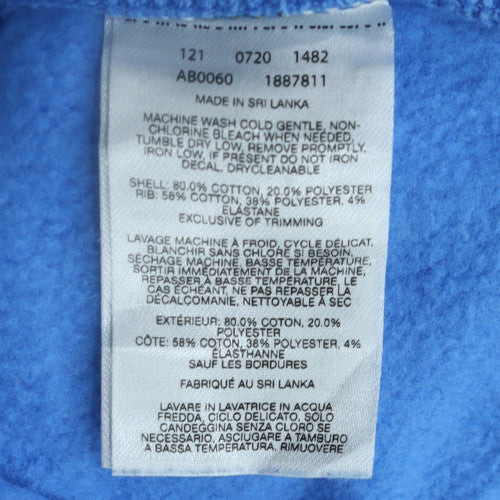 Columbia Women’s Blue Pullover Hoodie Size L Cotton Blend Fleece