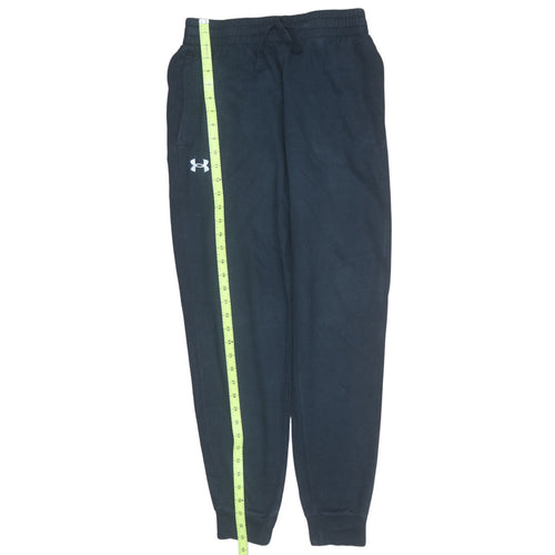 Under Armour Mens Black M Jogger Tapered Fleece Sweatpants