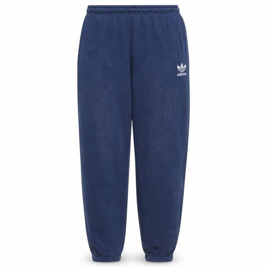 Front view of adidas Men's Blue 32 Regular Fleece Sweatpants with Elastic Waist