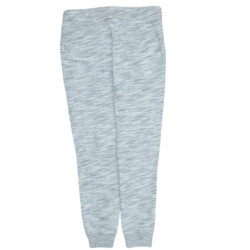 Reebok Womens Grey Jogger Sweatpants M Regular Fit Fleece