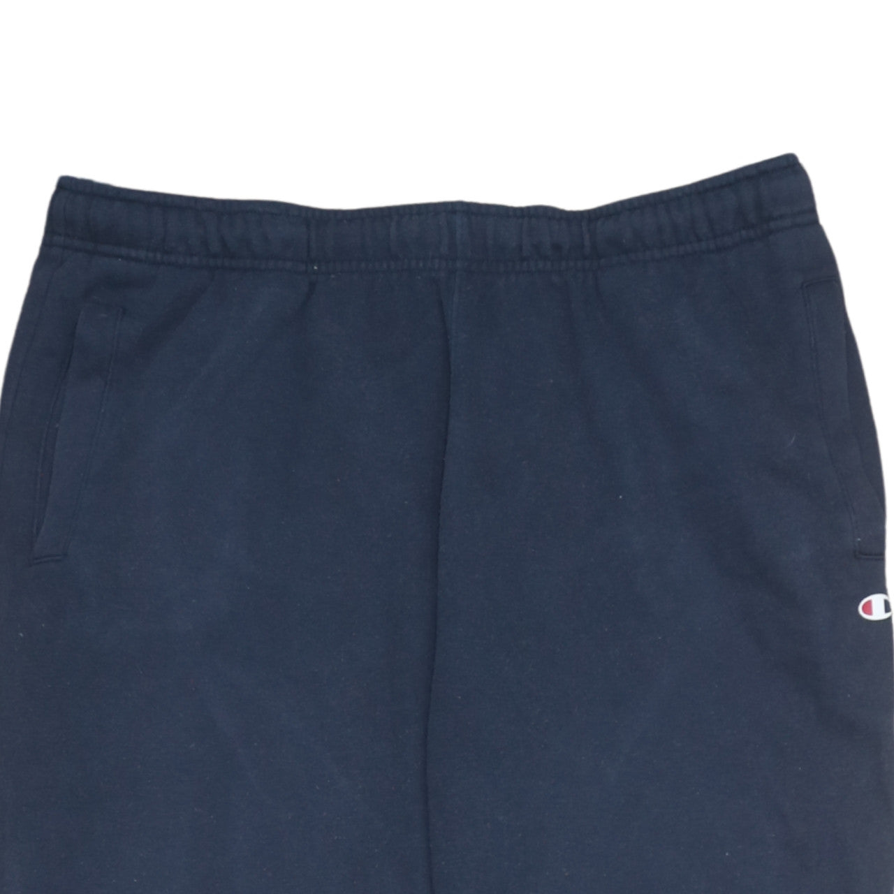 Champion Men's Blue Fleece Sweatpants Size L Elastic Waist Joggers