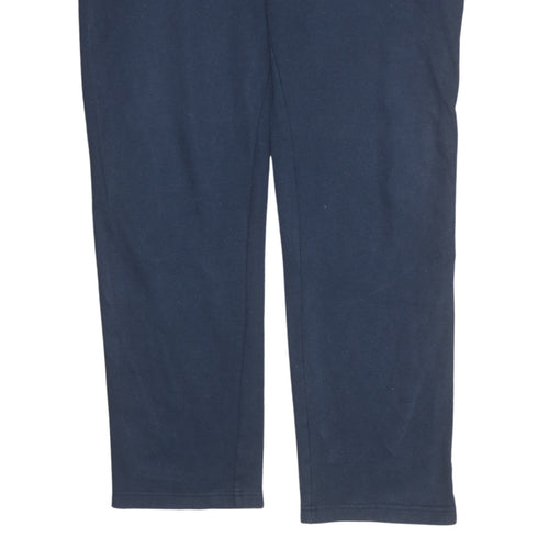 Champion Men's Blue Fleece Sweatpants Size L Elastic Waist Joggers