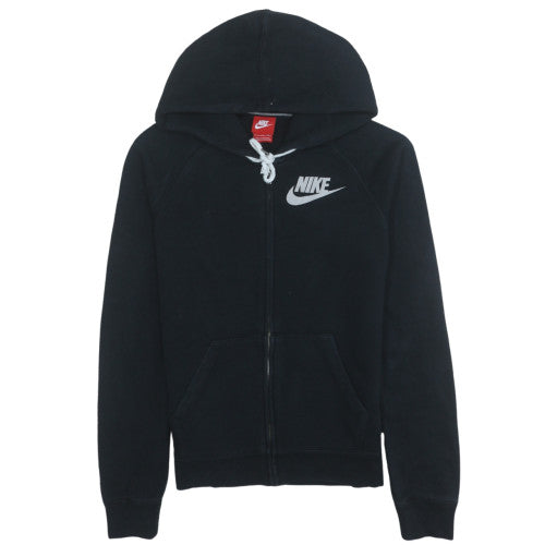 Nike Men's Black Full Zip Hoodie Small Fleece Sportswear