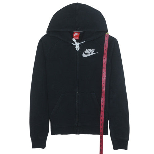 Nike Men's Black Full Zip Hoodie Small Fleece Sportswear