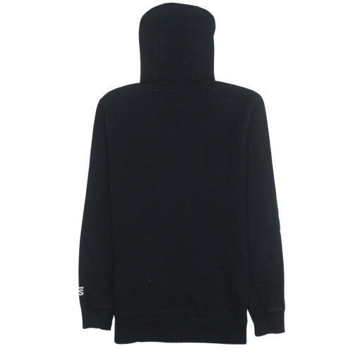 Vans Mens Black Pullover Hoodie Small Skate Logo Fleece Sweatshirt