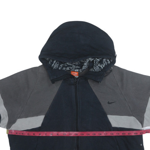 Nike Men's Black XL Full Zip Hoodie Sports Fleece Jacket