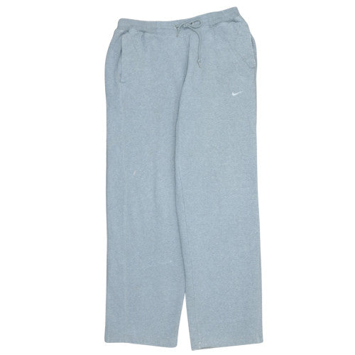 Nike Men's Grey M Sweatpants Joggers Drawstring Waist Fleece Trousers