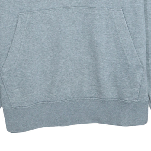 Nike Women’s Grey Pullover Hoodie M Regular Fit Casual Sweatshirt