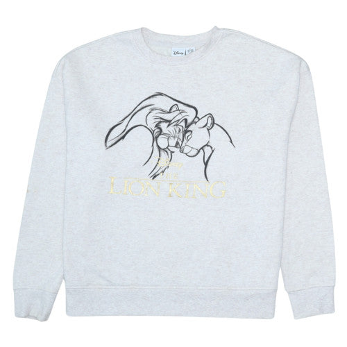 Primark Disney Women's Grey The Lion King Sweatshirt Size M 12/14