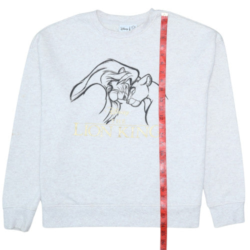 Primark Disney Women's Grey The Lion King Sweatshirt Size M 12/14
