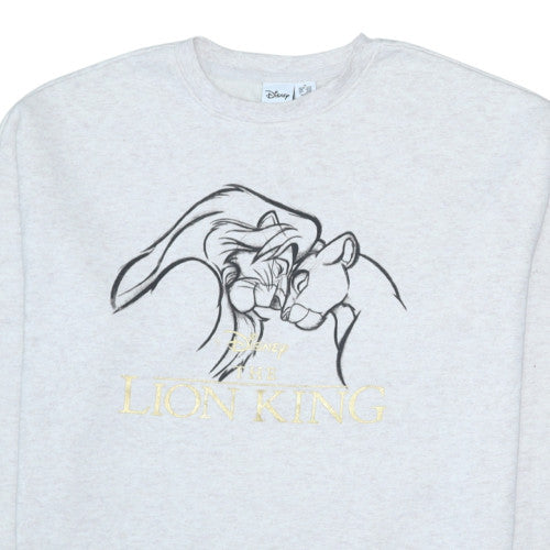 Primark Disney Women's Grey The Lion King Sweatshirt Size M 12/14
