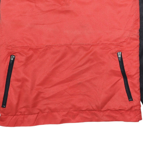 Lacoste Sport Men's Red & Black 1/2 Zip Pullover Sweatshirt XL