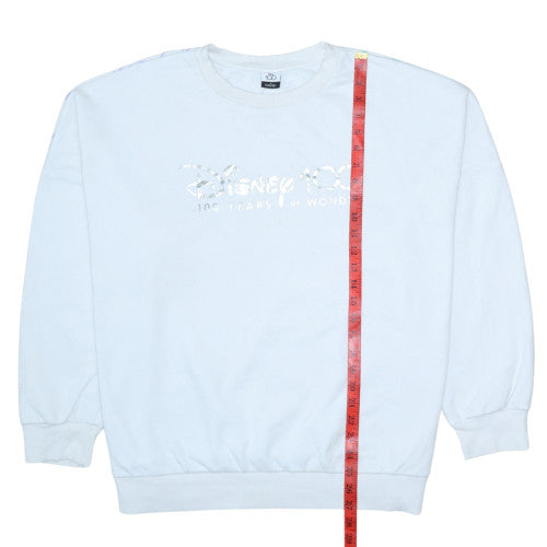 Disney at George Women’s White XL Sweatshirt – Disney 100 Anniversary Print
