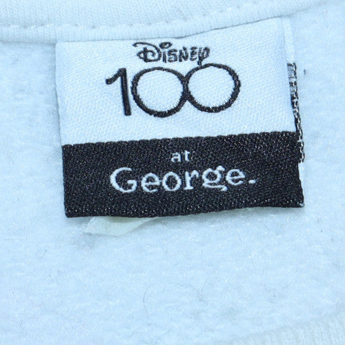 Disney at George Women’s White XL Sweatshirt – Disney 100 Anniversary Print