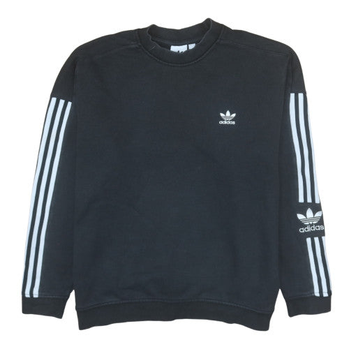 Adidas Men's Black L Crew Neck Pullover Sweatshirt