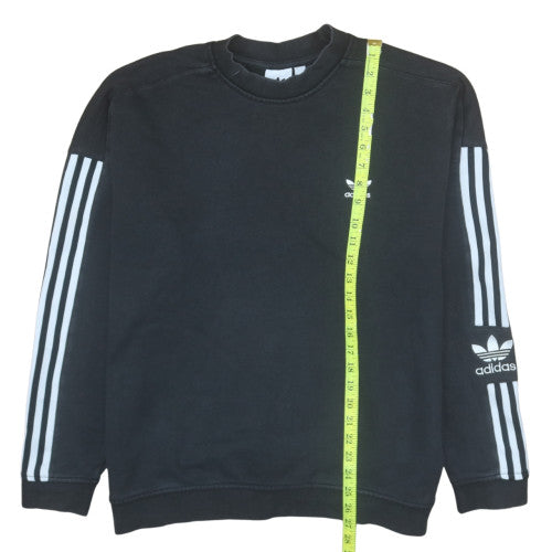 Adidas Men's Black L Crew Neck Pullover Sweatshirt