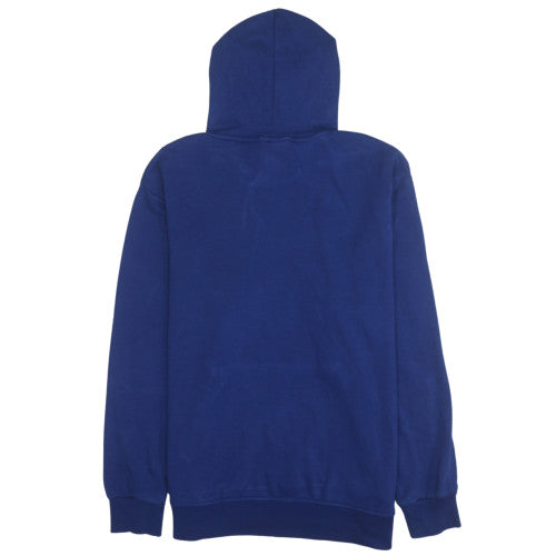 Puma Men's Blue Pullover Hoodie L Sports Fleece Sweatshirt