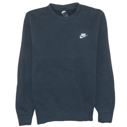 Nike Men's Black Crew Neck Pullover Sweatshirt Size S