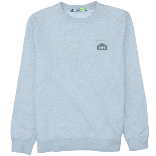 Helly Hansen Men's Grey Regular Fit Crew Neck Sweatshirt M