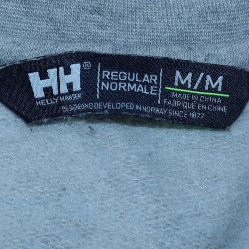 Helly Hansen Men's Grey Regular Fit Crew Neck Sweatshirt M