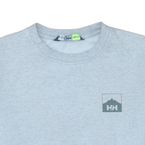 Helly Hansen Men's Grey Regular Fit Crew Neck Sweatshirt M