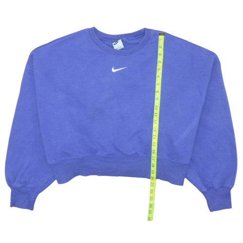 Nike Women's Purple Crew Neck Pullover Sweatshirt M