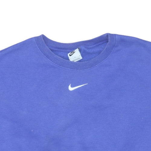 Nike Women's Purple Crew Neck Pullover Sweatshirt M