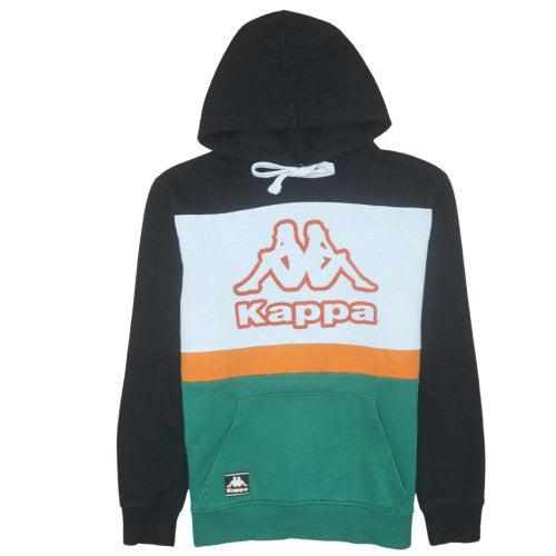 Kappa Men's Multicoloured Pullover Hoodie Small Graphic Logo
