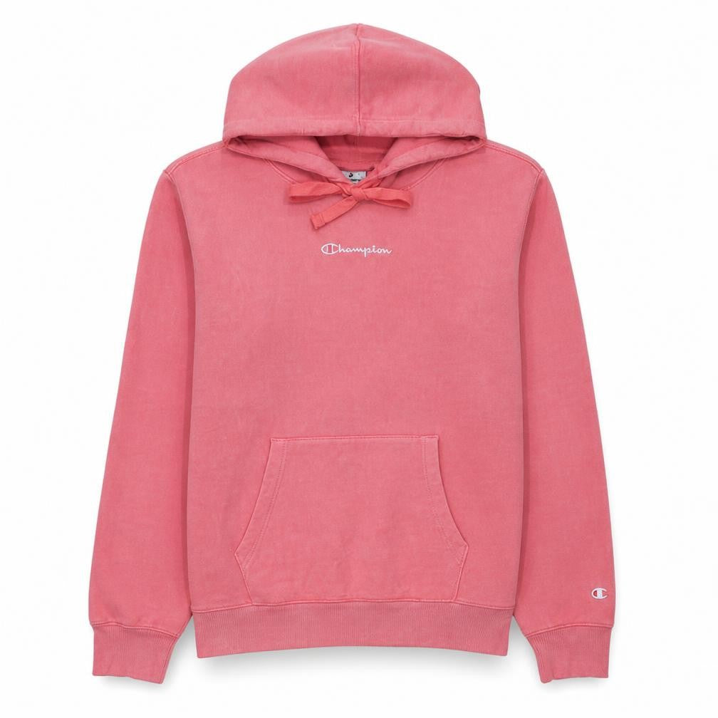 Champion Women’s Pink Pullover Hoodie Large Cotton Blend Fleece