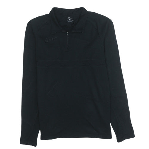 Nike Men's Black Small Dri-Fit 1/4 Zip Pullover Sweatshirt