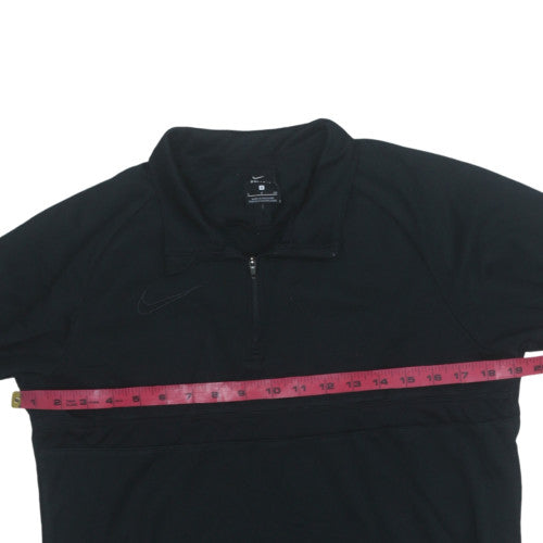 Nike Men's Black Small Dri-Fit 1/4 Zip Pullover Sweatshirt