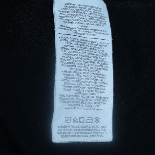 Nike Men's Black Small Dri-Fit 1/4 Zip Pullover Sweatshirt